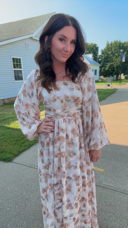 Zetta Floral Maxi Dress