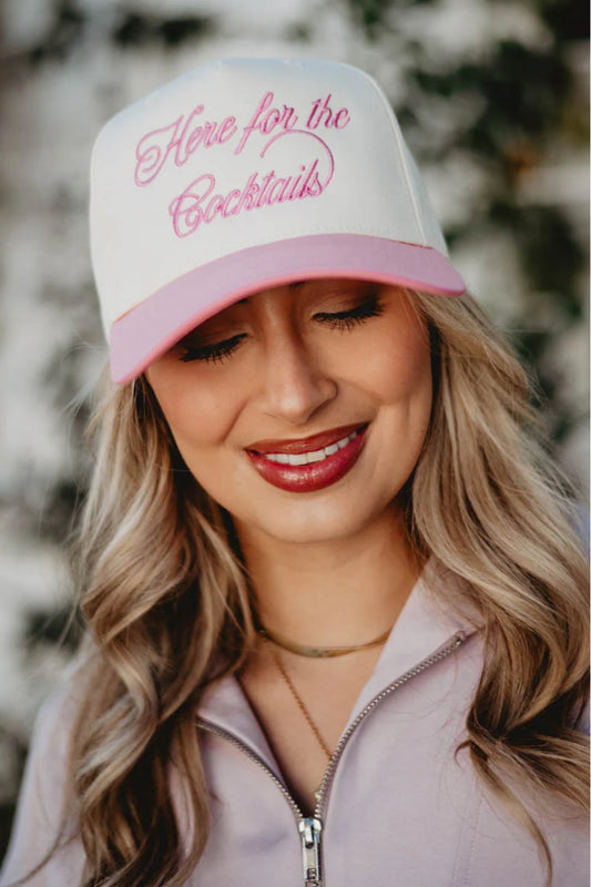 Cocktails Trucker Hat