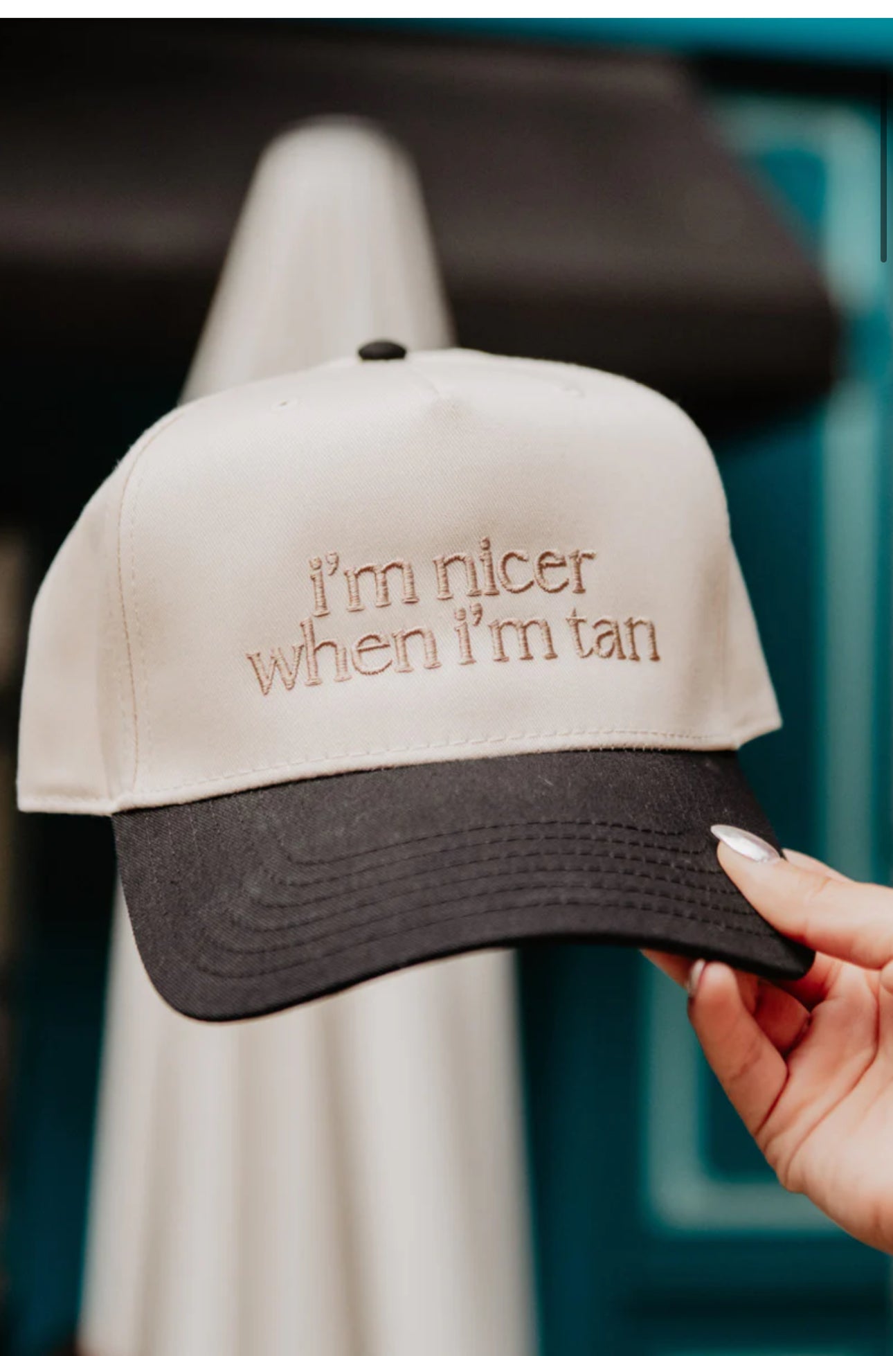 Tan Trucker Hat