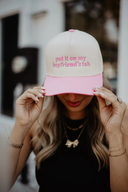 Boyfriends Tab Trucker Hat