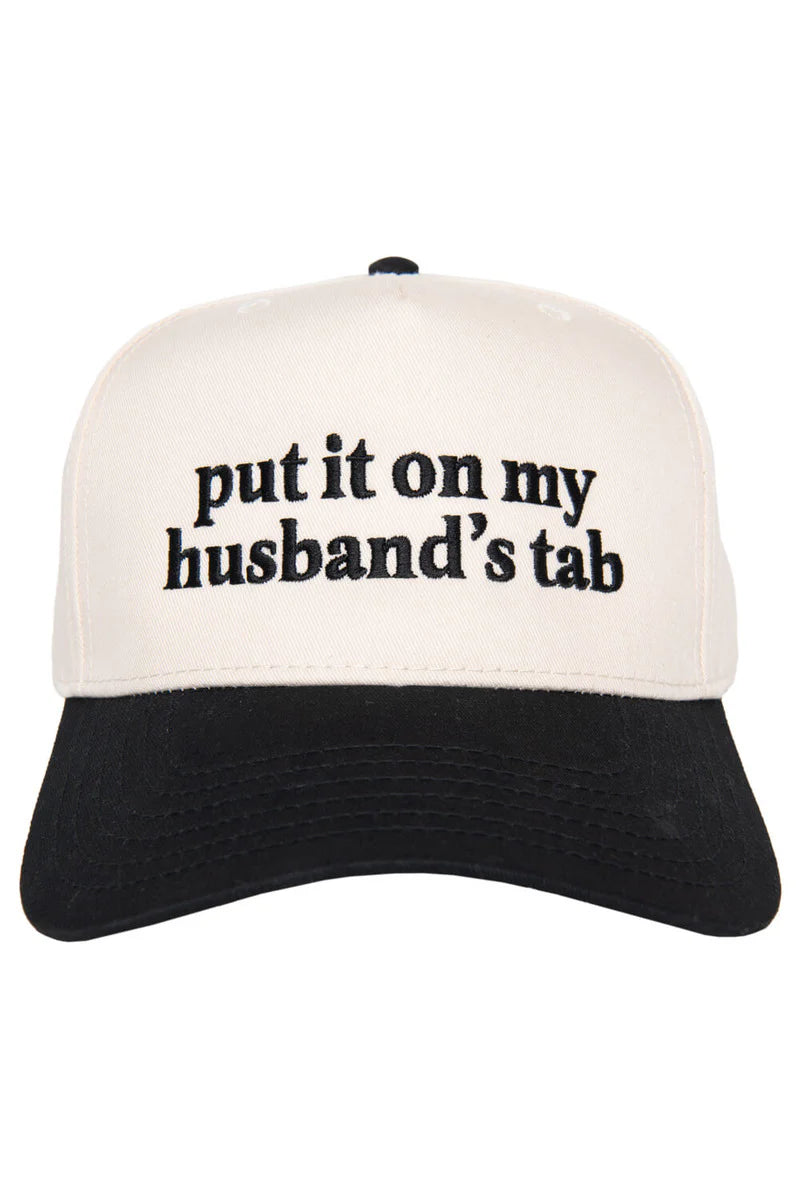 Husbands Tab Trucker Hat