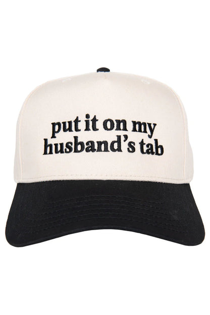 Husbands Tab Trucker Hat