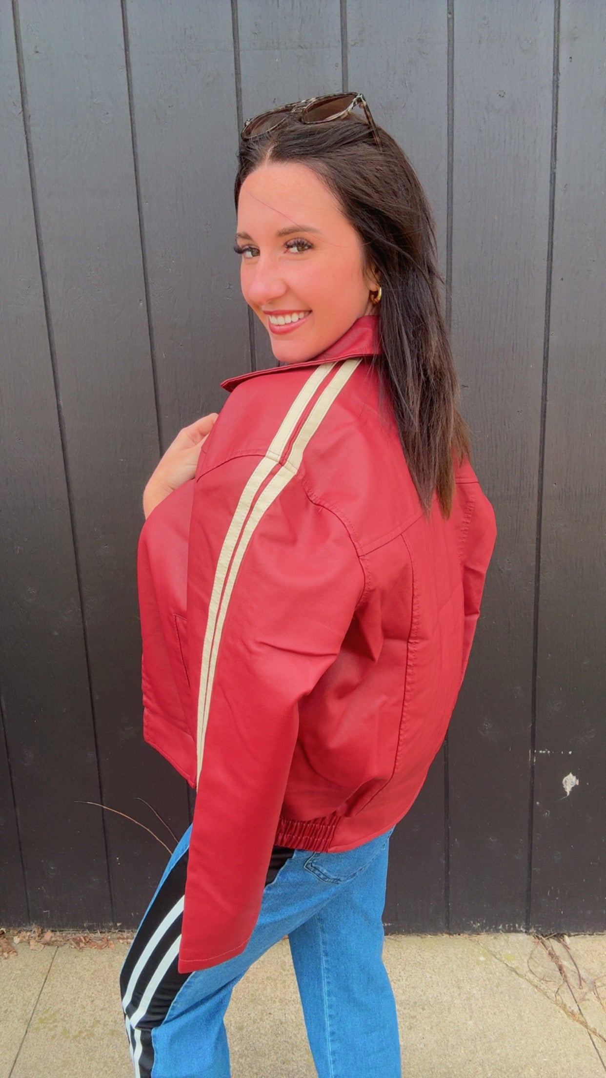 PREORDER- Faux Leather Jacket