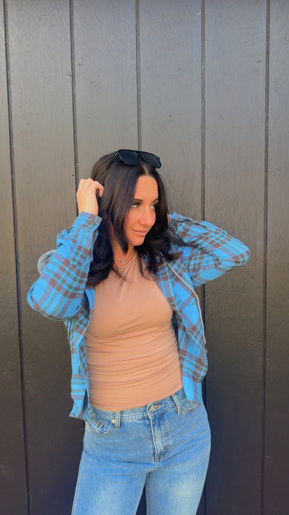 Ellodie Hoodie Flannel