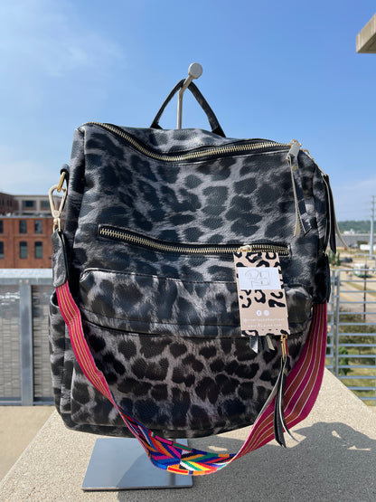 Leopard Bookbag