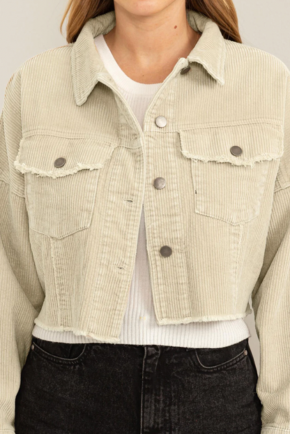 Kammi Corduroy Crop Jacket