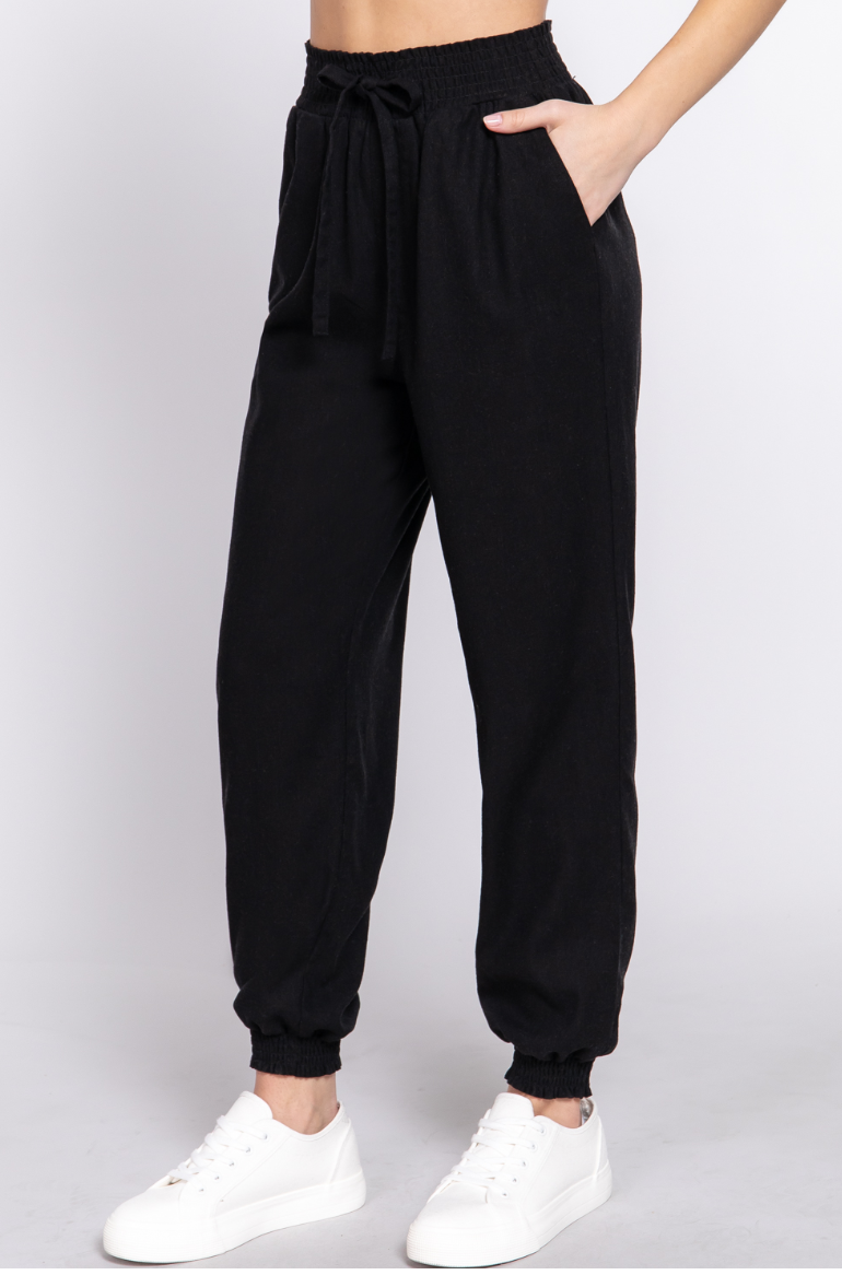 Maddie Linen Joggers