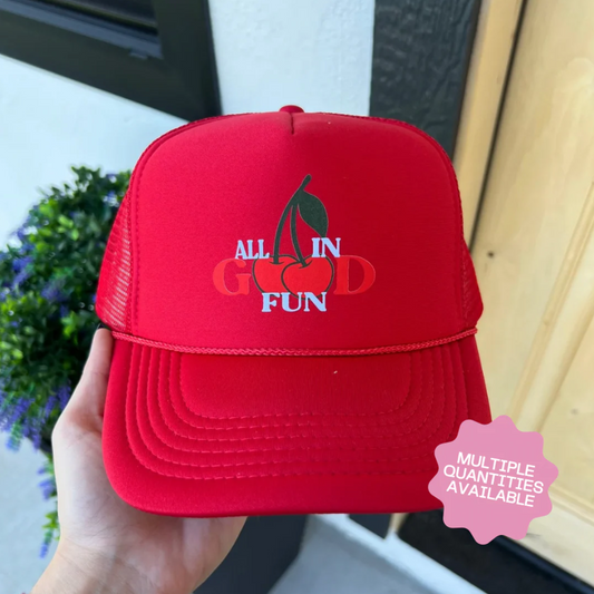 All In Good Fun Trucker Hat