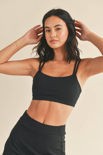 Eden Padded Strappy Sports Bra