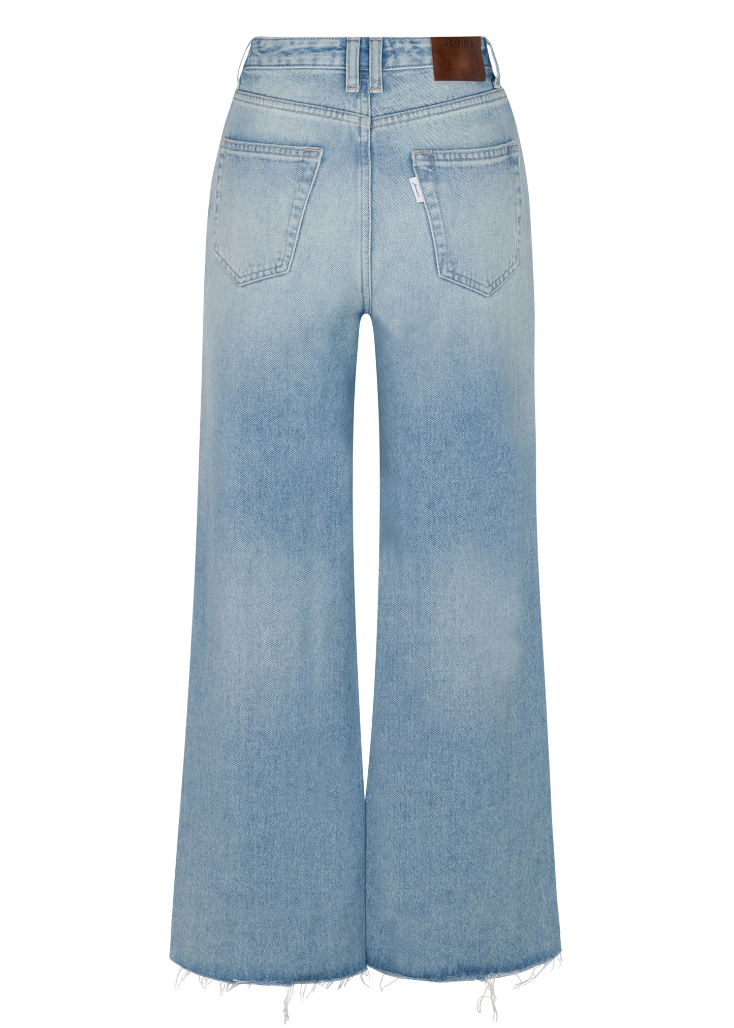 High Rise Wide Leg Authentic Beach - Bar - Pant Denim Pant