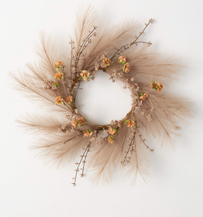 PAMPAS GRASS SMALL WREATH