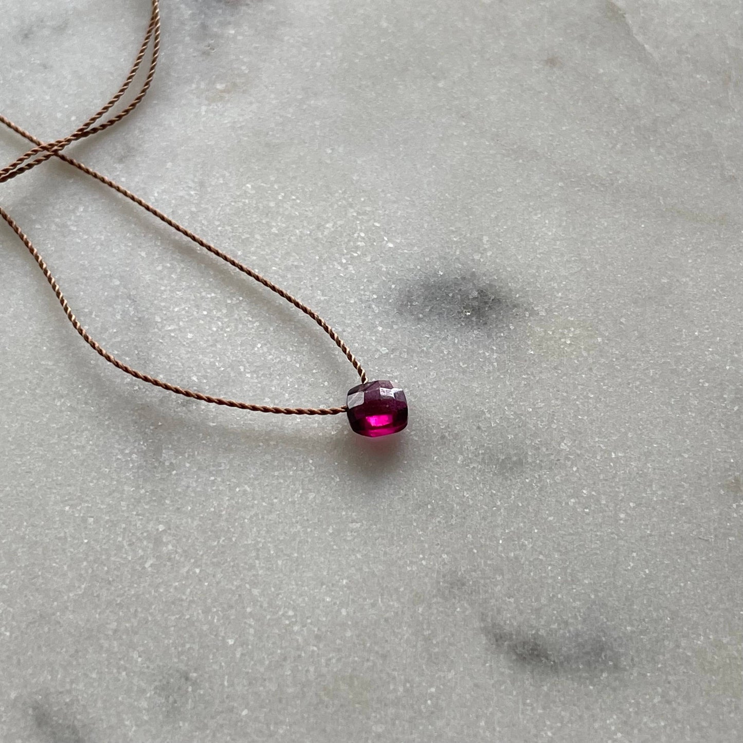 Garnet Necklace- Energy