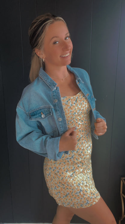 Lindsay Floral Mini Dress