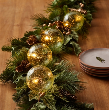 LED BALL ORNAMENTS