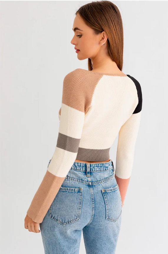 Uptown Striped Sweater