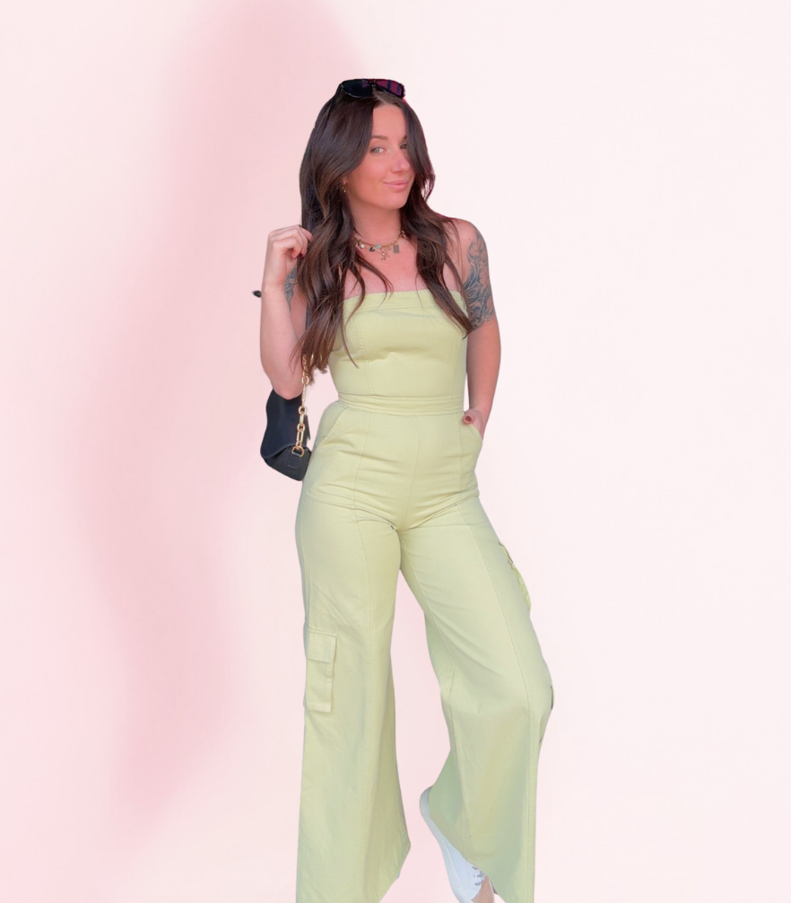 Tezlie Tube Top Jumpsuit