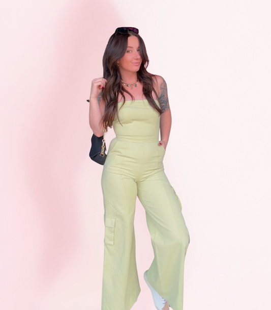 Tezlie Tube Top Jumpsuit