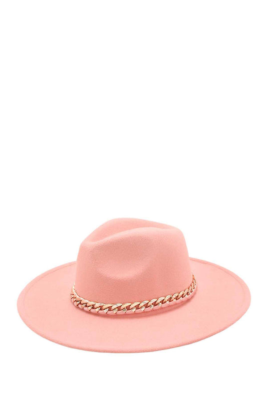 Chained Up Fedora Hat