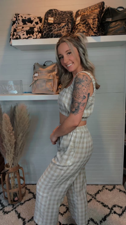 Rachael Gingham Set