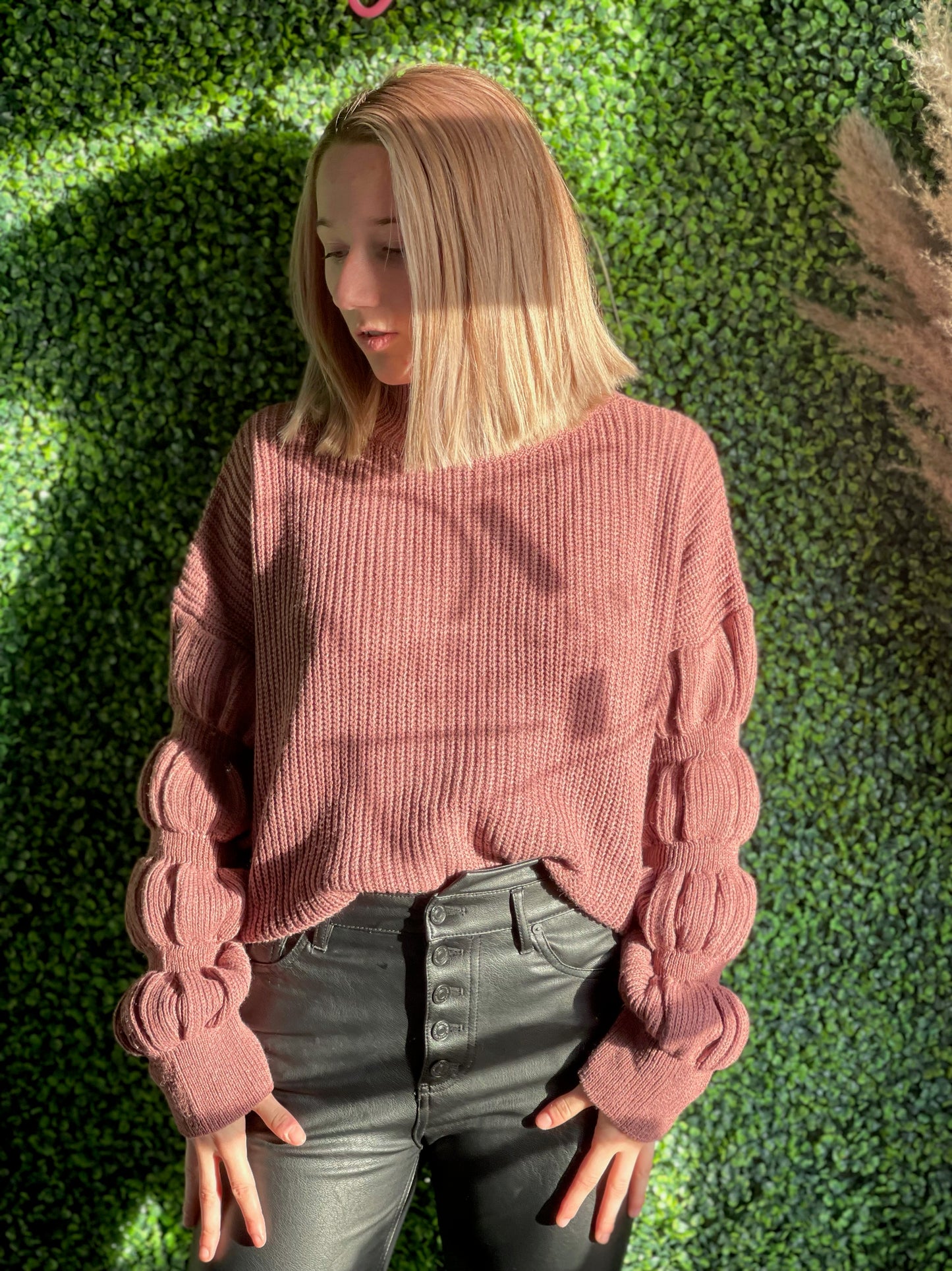 Katie Mock Neck Sweater