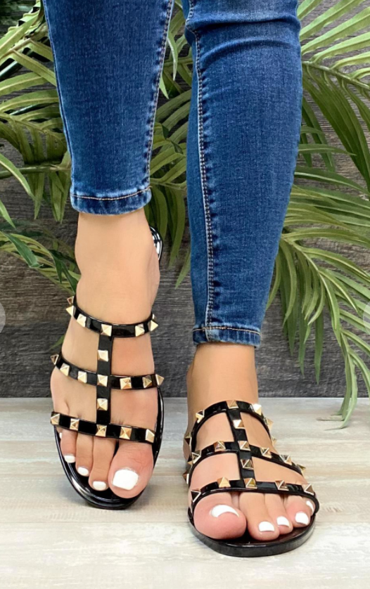 Above All Studded Sandals