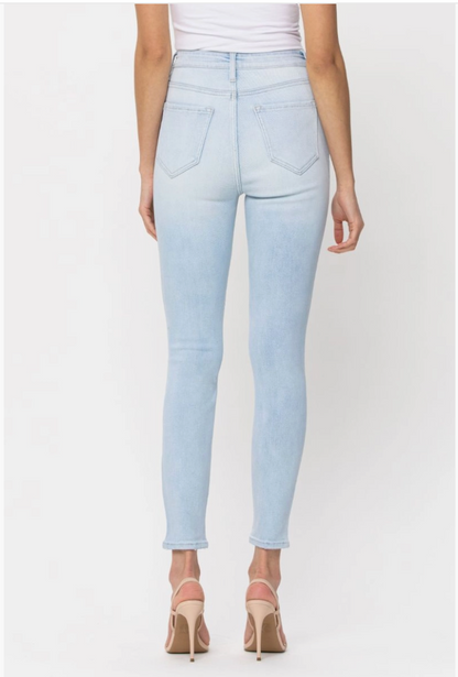 Jake High Rise Distressed Skinny