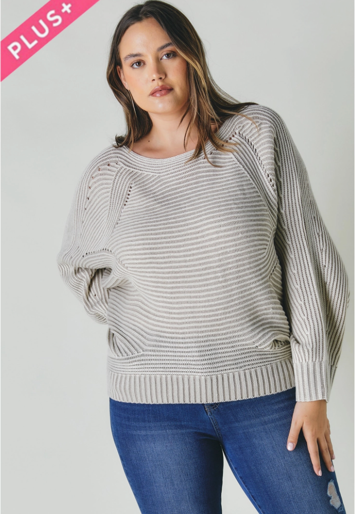 Zola Dolman Sleeve Sweater