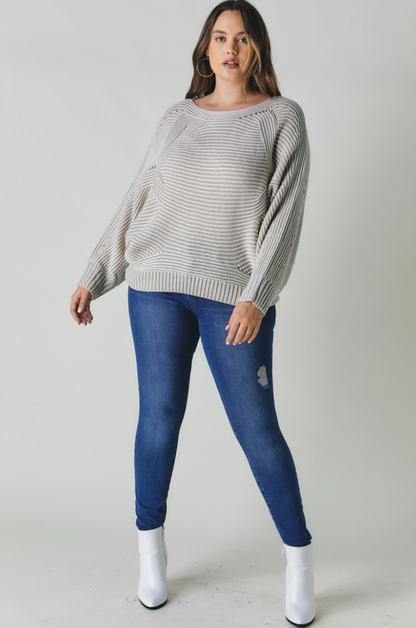 Zola Dolman Sleeve Sweater