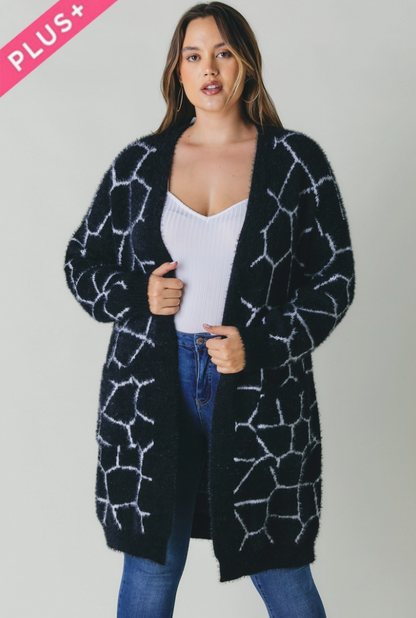 Lealo Printed Cardigan