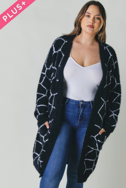 Lealo Printed Cardigan