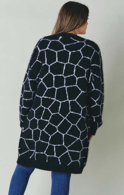 Lealo Printed Cardigan