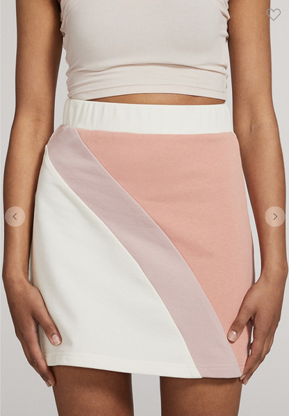 Clara Color Block Skirt