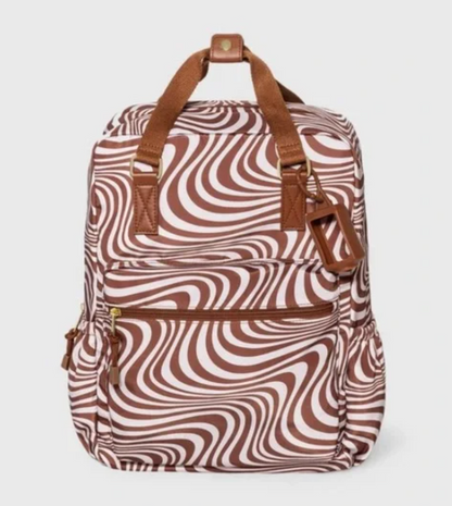 Summer Swirl Backpack Purse