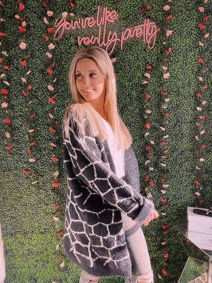 Lealo Printed Cardigan