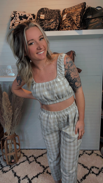 Rachael Gingham Set